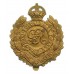 George V Royal Engineers Economy Cap Badge (Non Voided Centre)