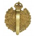 George V Royal Engineers Economy Cap Badge (Non Voided Centre)