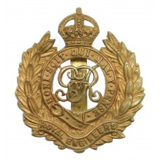 George V Royal Engineers Cap Badge 