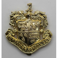 Tonbridge School C.C.F. Anodised (Staybrite) Cap Badge