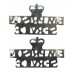 Pair of H.M. Prison Service (HM PRISON/SERVICE) Shoulder Titles