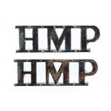 Pair of H.M. Prison Service (H.M.P.) Shoulder Titles