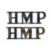 Pair of H.M. Prison Service (H.M.P.) Shoulder Titles