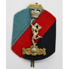 Rhodesia & Nyasaland Corps of Signals Cap Badge - Queen's Crown