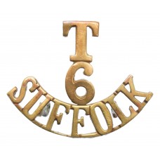 6th Territorial Bn. Suffolk Regiment (T/6/SUFFOLK) Shoulder Title