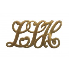 Loyal Suffolk Hussars (L.S.H.) Shoulder Title