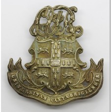 Victorian Pre 1878 Cambridge University Volunteer Rifle Corps Cast Shako Badge
