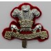 10th Royal Hussars Anodised (Staybrite) Cap Badge