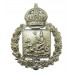 Barbados Police Cap Badge - King's Crown