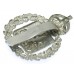 Barbados Police Cap Badge - King's Crown