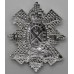 Glasgow Highlanders Highland Light Infantry Anodised (Staybrite) Cap Badge