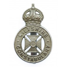 Wiltshire Constabulary Cap Badge - King's Crown