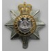 Devonshire Regiment Anodised (Staybrite) Cap Badge - Queen's Crown