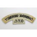 Cambridge University O.T.C. Cloth Shoulder Title