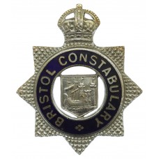 Bristol Constabulary Senior Officer's Enamelled Cap Badge - King's Crown