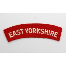 East Yorkshire Regiment (EAST YORKSHIRE) Cloth Shoulder Title