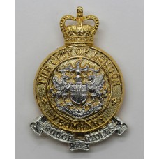 City of London Yeomanry (Rough Riders) Anodised (Staybrite) Cap B