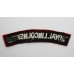 Royal Lincolnshire Regiment (ROYAL LINCOLNSHIRE) Cloth Shoulder Title