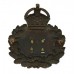 Oxford City Police Wreath Cap Badge - King's Crown (c.1930)