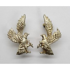 Pair of Ghana Police Anodised (Staybrite) Collar Badges