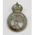 Palestine Police Cap Badge - King's Crown