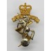 Royal Electrical & Mechanical Engineers (R.E.M.E.) Officer's Dress Cap Badge - Queen's Crown