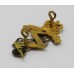 Royal Electrical & Mechanical Engineers (R.E.M.E.) Officer's Dress Cap Badge - Queen's Crown