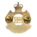 Royal Australian Engineers Anodised (Staybrite) Cap Badge - Queen's Crown