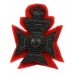 1st Cadet Bn. King's Royal Rifle Corps Cap Badge - Queen's Crown