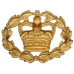 British Army Warrant Officer Class 2 W.O.II Brass Arm Badge - Queen's Crown