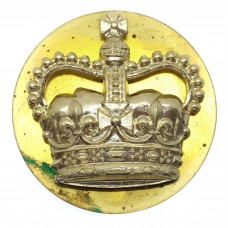 British Army Warrant Officer Class 2 W.O.II Anodised (Staybrite) Queen's Crown Rank Badge