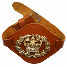 British Army Warrant Officer's W.O.II Wrist Strap with Anodised Badge