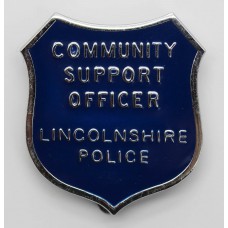 Lincolnshire Police Community Support Officer Enamelled Cap Badge