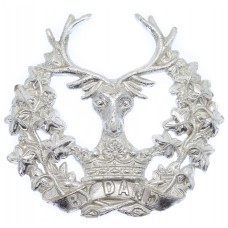 Gordon Highlanders Anodised (Staybrite) Cap Badge