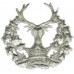 Gordon Highlanders Anodised (Staybrite) Cap Badge