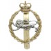 King's Own Royal Border Regiment Anodised (Staybrite) Cap Badge