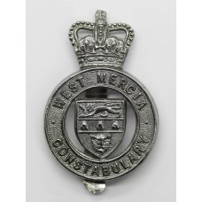 West Mercia Constabulary Cap Badge - Queen's Crown