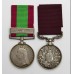 Afghanistan 1878-80 Medal (Clasp - Ahmed Khel) and Long Service & Good Conduct Medal - Pte. T. Haywood, 59th (2nd Nottinghamshire) Regiment of Foot / East Lancashire Regiment