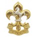 The King's Regiment Bi-metal Cap Badge