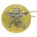 6th Gurkha Rifles Chrome Cap Badge - Queen's Crown