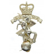 Royal Electrical & Mechanical Engineers (R.E.M.E.) Anodised (Staybrite) Cap Badge