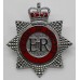Ministry of Defence Fire Brigade Enamelled Cap Badge - Queen' Crown
