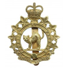 Canadian Ontario Regiment Cap Badge - Queen's Crown