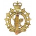 Canadian Ontario Regiment Cap Badge - Queen's Crown