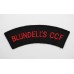 Blundell's Combined Cadet Force (BLUNDELL'S CCF) Cloth Shoulder Title