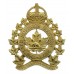 Canadian Lake Superior Scottish Regiment Cap Badge - King's Crown