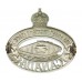 Canadian The Essex Regiment (Tank) Cap Badge - King's Crown