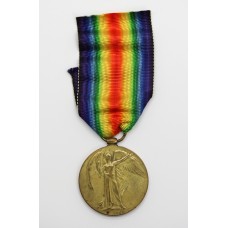 WW1 Victory Medal - Pte. G. Mosely, The Queen's (Royal West Surrey) Regiment