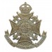 Canadian Les Voltigeurs de Quebec Cap Badge - King's Crown