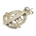 Royal Military Academy Sandhurst Cap Badge - Queen's Crown